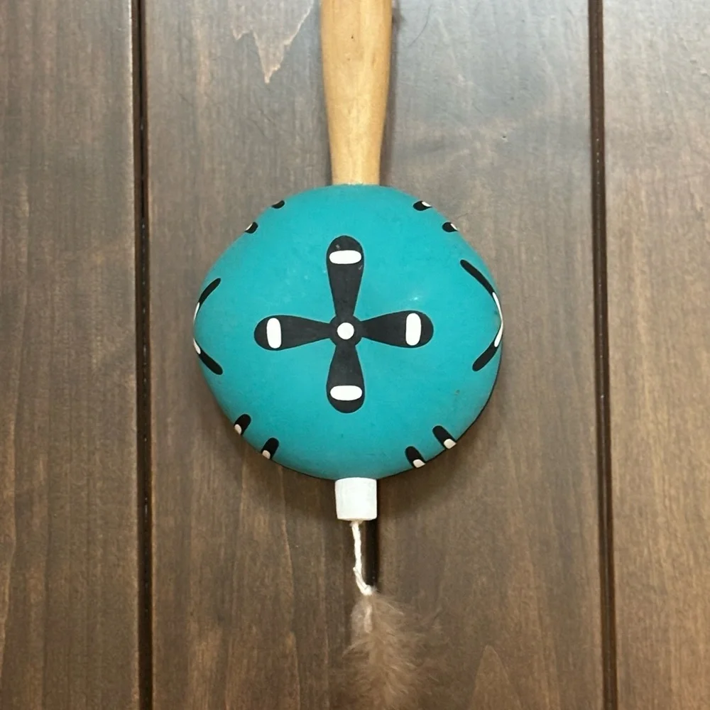 Hopi Gourd Rattle - Picture 4 of 8